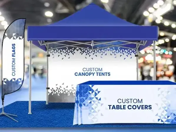 Pemasangan khemah pameran