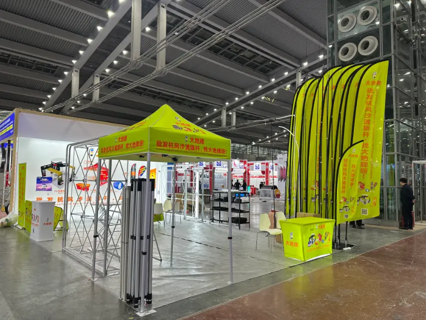 Paparan Bumi Menuju ke Shanghai untuk APPP EXPO 2026 dengan Tiang Bendera Dadi