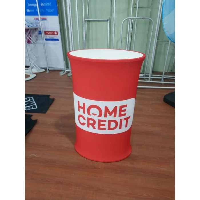 Kaunter mudah alih bulat