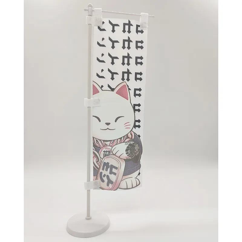 Bendera pantai segi empat tepat meja